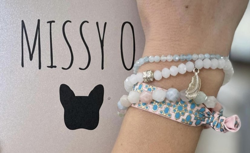Jemná mašlička v tyrkysovo-růžovém provedení
