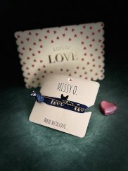 Sada BLUE GOLD Hearts