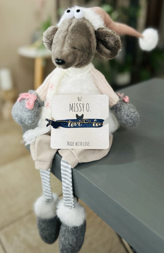 Sada BLUE GOLD Hearts