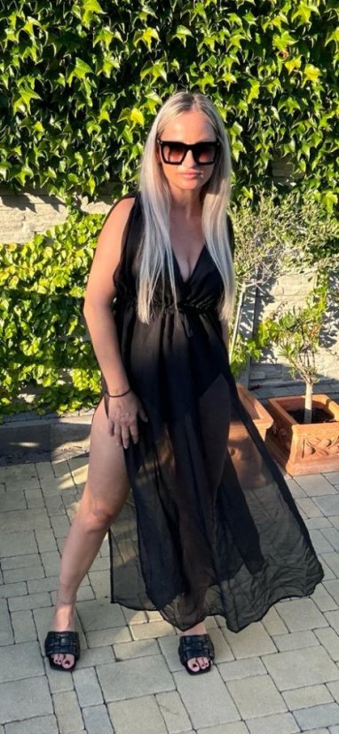 Kaftan ze 100 % hedvábí