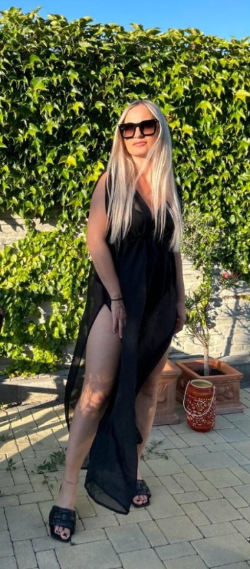 Kaftan ze 100 % hedvábí