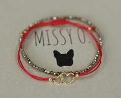Sada RED GOLD Hearts