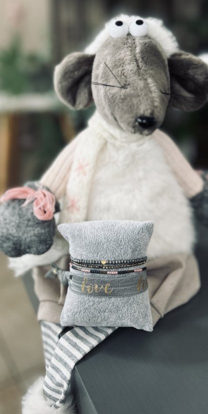 Sada PINK/GREY Heart