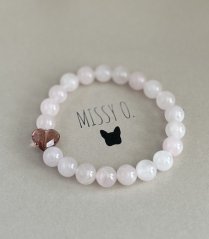 Růženín se srdcem Swarovski