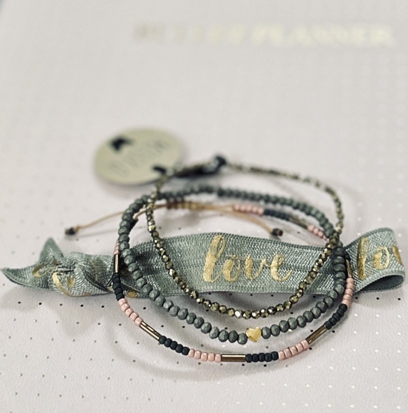 Sada PINK/GREY Heart