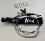 Sada SILVER BLACK Hearts